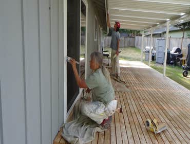 Deck Painting and Scraping