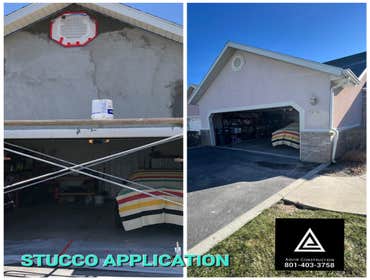 Photos by Advir Construction #20 New stucco application