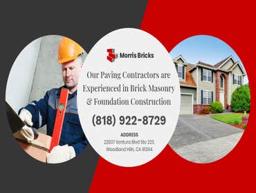 paving contractor Morris Bricks is among the top-rated paving contractors in Woodland Hills, CA, with a huge experience in all types of concrete paving