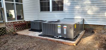 Residential Installation Before and after