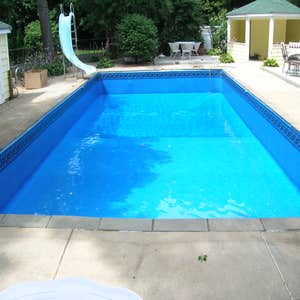 Project photos from Above Water Pool Service Custom Pools, Decks and Sheds. New, Repairs, Renovation, Remodel, Vinyl Liner Replacement. Above...