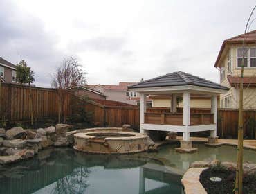 New Project 1 Pleasanton, Ca. Cabana & Pool House. Pool by Riviera Pools Danville, Ca.