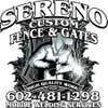 Sereno Custom Fence & Gates logo