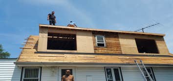 Addition Floral Park We added a second floor, did al electrical, plumbing, heating, siding, roofing