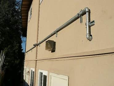 Plumbing Showcase 80 ft. gas line for 100 gal. commercial water heater Redwood City, CA