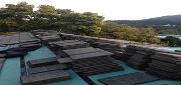 Photos by Big Sky Contracting #2 two concrete homes we roofed em from start to finish with Eagle tiles very very difficult at the concrete deck was not