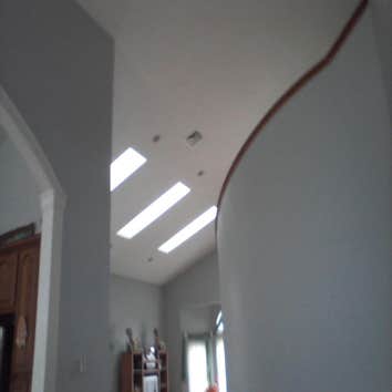 Westport Project Outside stucco and indoor drywall