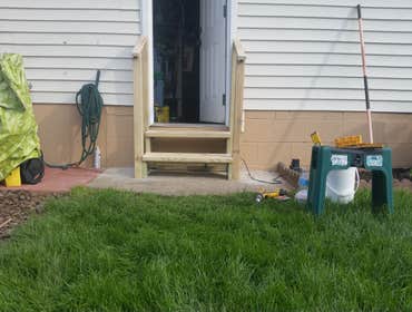 Foundation paint job.