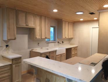 All new kitchen in progress