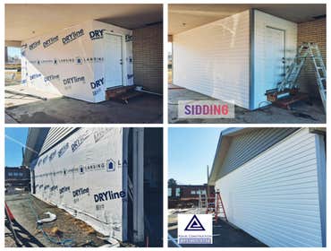 Photos by Advir Construction #5 Install new vinyl sidding fence