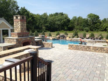 Custom Pool & Outdoor Living Design in Newtown, PA