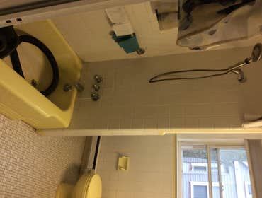 Bathroom Remodel, Water Loss