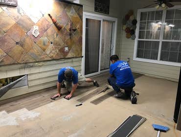Outdoor Kitchen Flooring