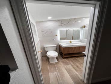 Photos by Oceanview Builders #4 Fully renovated bathroom