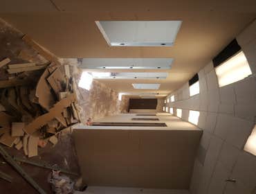 Photos by M and J Chung Inc #1 Flooring and painting of apartment building interior and exterior with new baseboards