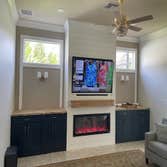 Custom Fireplace and Bookshelf