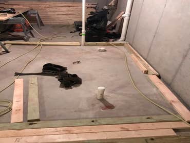 Basement/bathroom buildout