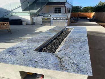 Photos by Central Coast Countertops #6 Fire pits tops