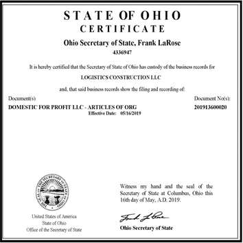 Logistics Construction LLC