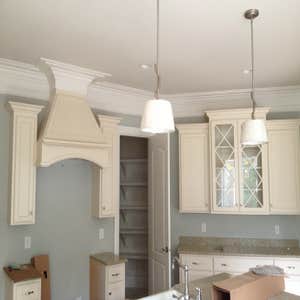 Project photos from Bass Electrical Services Electrical work on a new construction house.