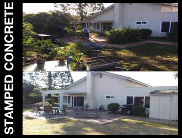STAMPED CONCRETE