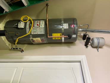 50 Gal water heater installation