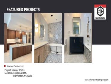 Photos by Sahara Contracting Corp #1