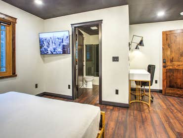 Airbnb/hotel We transformed a 4-bedroom, 3-bath home into an 8-bedroom, 8-bath Airbnb. Each room was designed with a unique theme, which made the proje