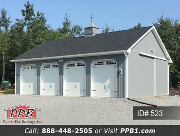 Photos by Pioneer Pole Buildings #1 40’ W X 60’ L X 12’ H