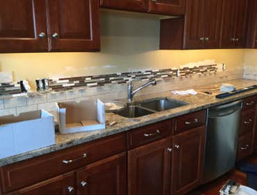 Tile Backsplash More Photos to Follow