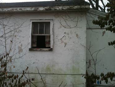 Stucco before