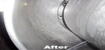 Various exhausts Kitchen exhaust cleaning from various places.