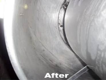 Various exhausts Kitchen exhaust cleaning from various places.