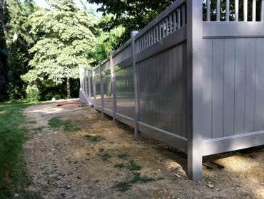 Vinyl Privacy Fence