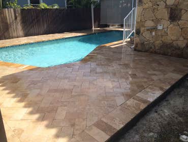 Pool deck