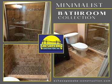 Photos by Chesapeake Construction, Inc #37 A simple bathroom renovation can create a significant transformation! Updating the shower, tiles, and vanity
