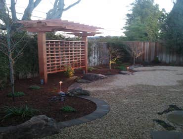 Gallery of Design Build Project in the South Bay and Santa Cruz Areas We specialize in creative design solutions that eliminate or reduce lawn. Most of