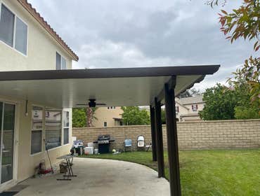 Aluma Wood Patio Cover