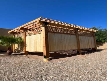 Pergolas shade