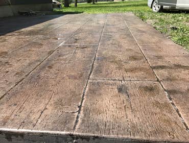 Stamped and Colored Concrete Projects