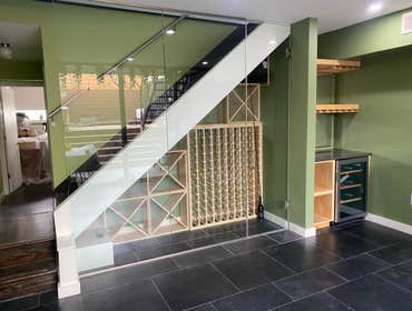Custom Wine Cellar & Patio Tile