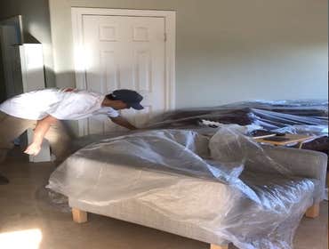 Interior Protection on Install