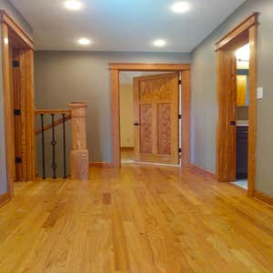 Tinley Project Trim Work, Floors, Kitchen and Bath design and install