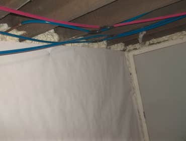Basement Waterproofing Homeowners of an Oakmont PA residency had water infiltration in their unfinished basement. Water was coming in along the stone 