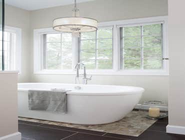 Master bathroom renovation in Potomac, MD