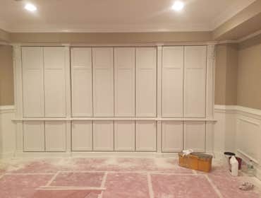 Wall unite painted