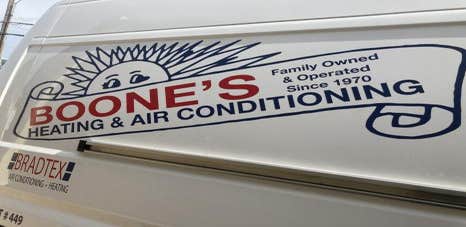 Boone's Heating & Air Conditioning, Inc.