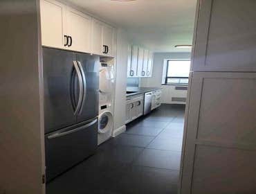 Kitchen remodel with Laundry - 535 E86th Kitchen remodel, laundry in kitchen NYC apt. Alot of customization required on this one and additional plumbi