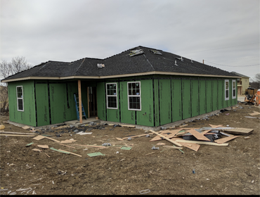 Photos by Dfw Projects LLC #1 New home construction. 4 bed 2 bath 2 car garage.