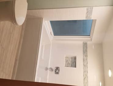 New Tub with Custom Tile Surround